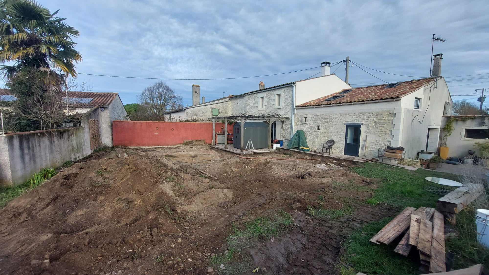 Terrassement en pleine masse